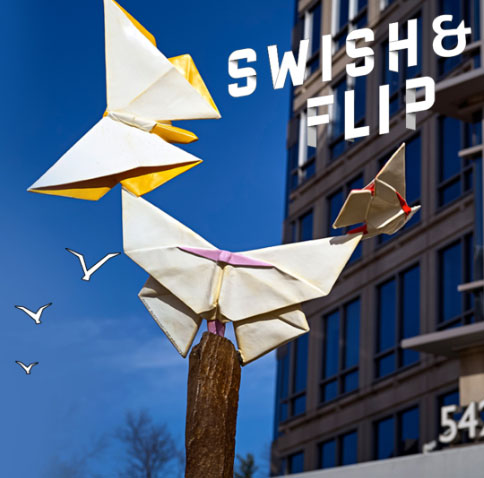 Swish & Flip - Crittergami butterflies